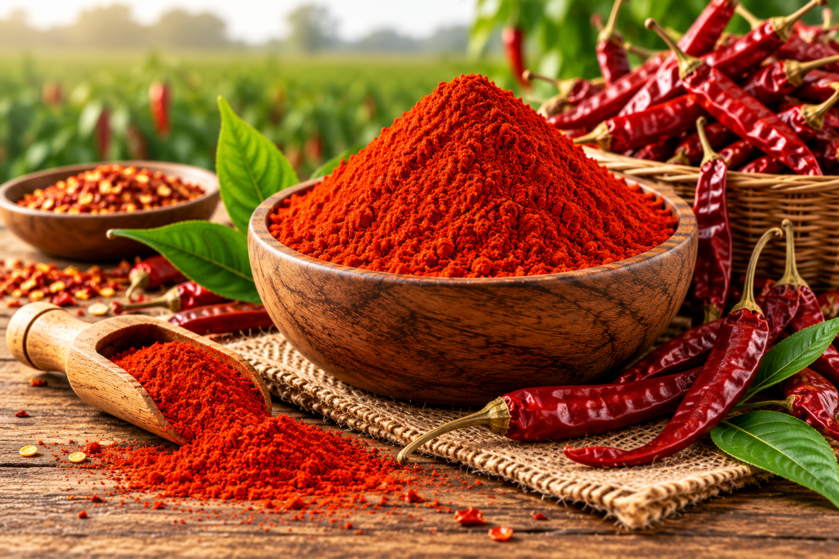 Organic Red Chilli Powder – Pure, Natural & Premium Quality Spice